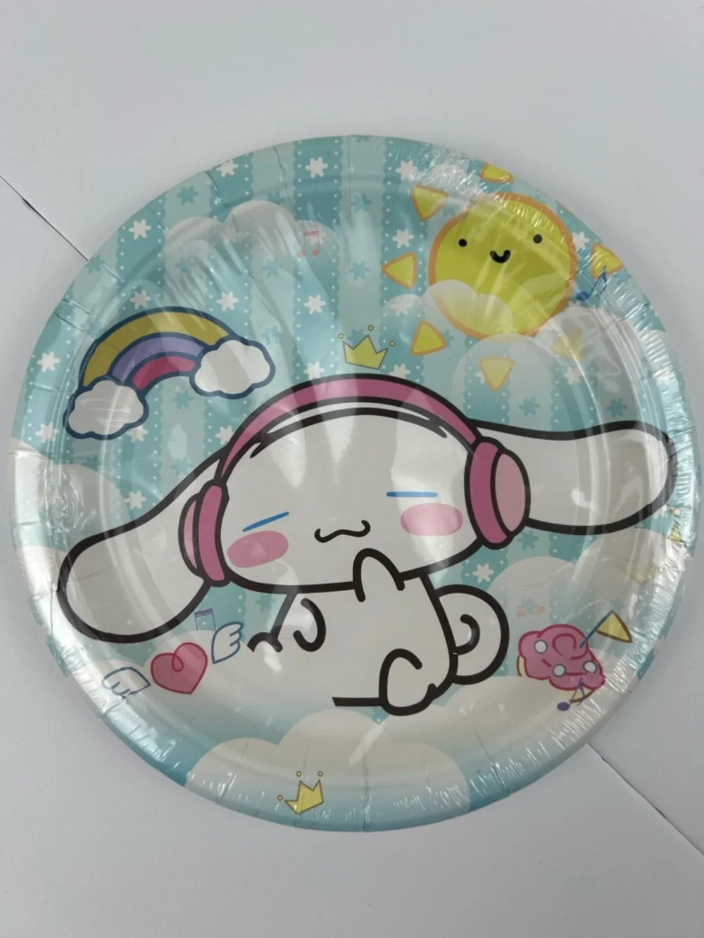Sanrio Cinnamoroll Birthday Party Supplies Set 67pc Decorations Blue Background